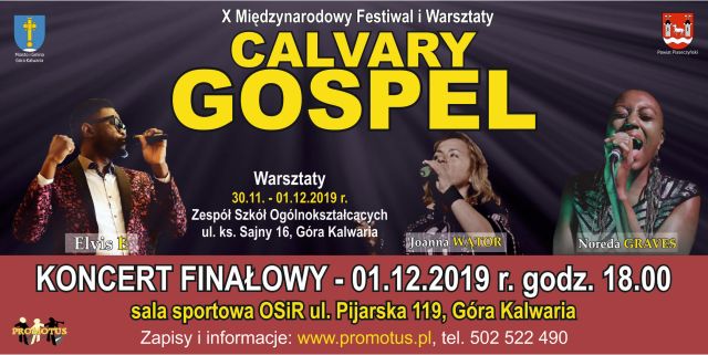 X Festiwal i Warsztaty Calvary Gospel