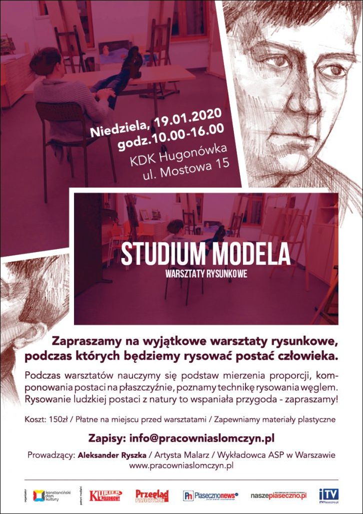 Studium modela - warsztaty rysunkowe