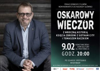 Oskarowy wieczór z Tomaszem Raczkiem