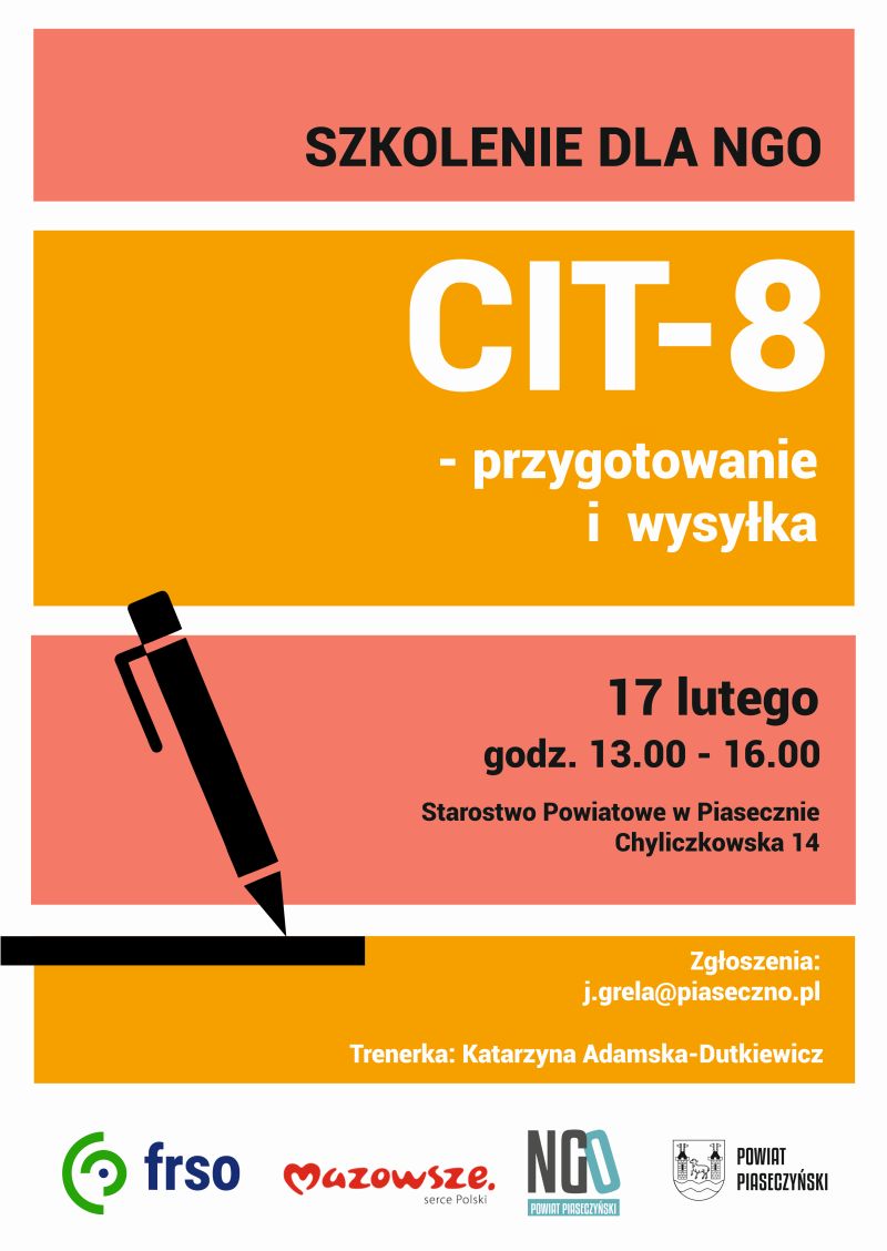CIT8 - szkolenie dla NGO