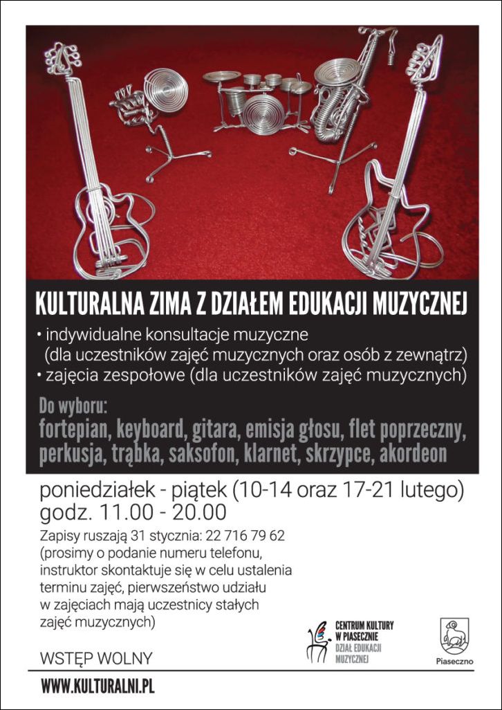 Kulturalna zima z Działem Edukacji Muzycznej