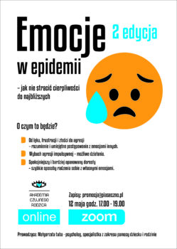 emocje w epidemii plakat 2 edycja
