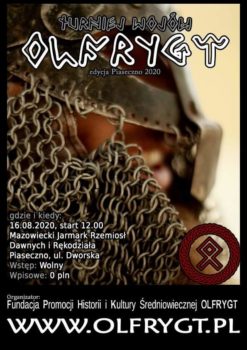 Plakat turniej wojów