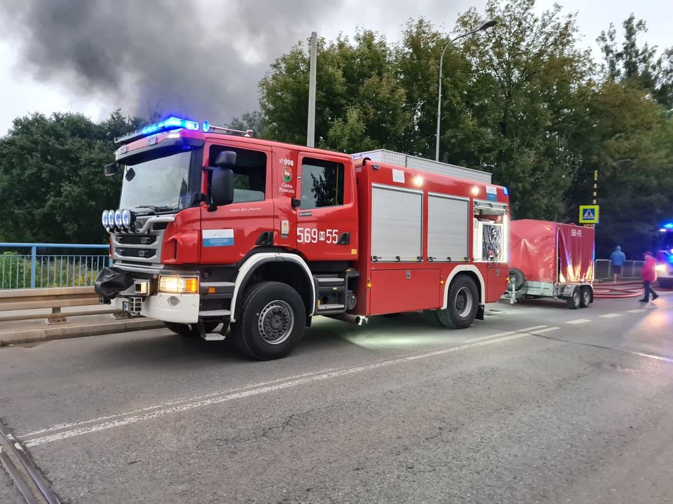 samochód straży pożarnej