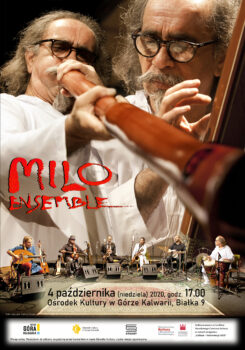 Plakat: koncert Milo Ensamble w Górze Kalwarii
