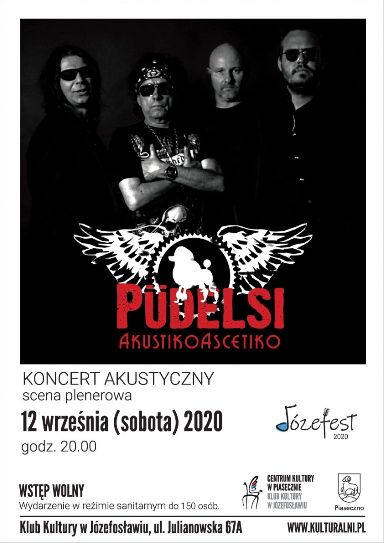 Plakat, koncert Pudelsów