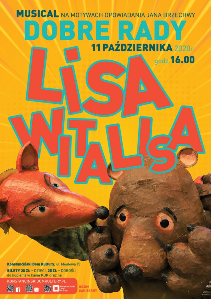 Plakat: Dobre rady Lisa Witalisa