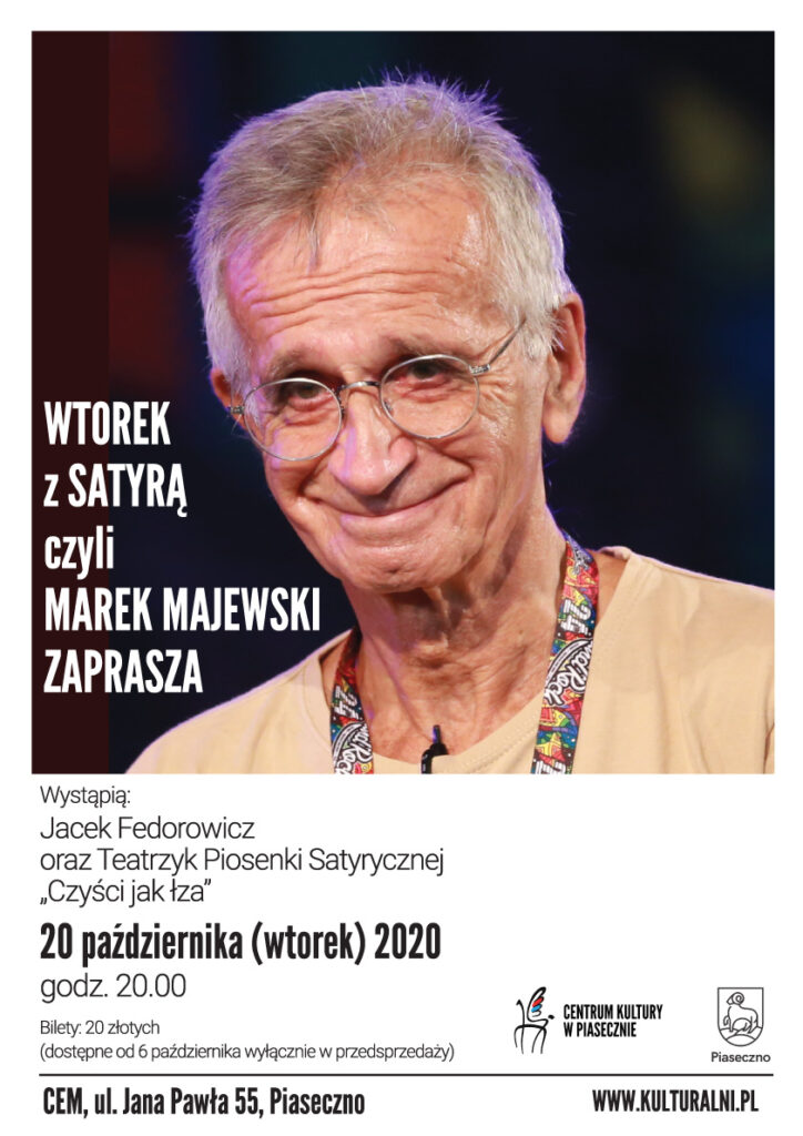 Plakat: Jacek Fedorowicz