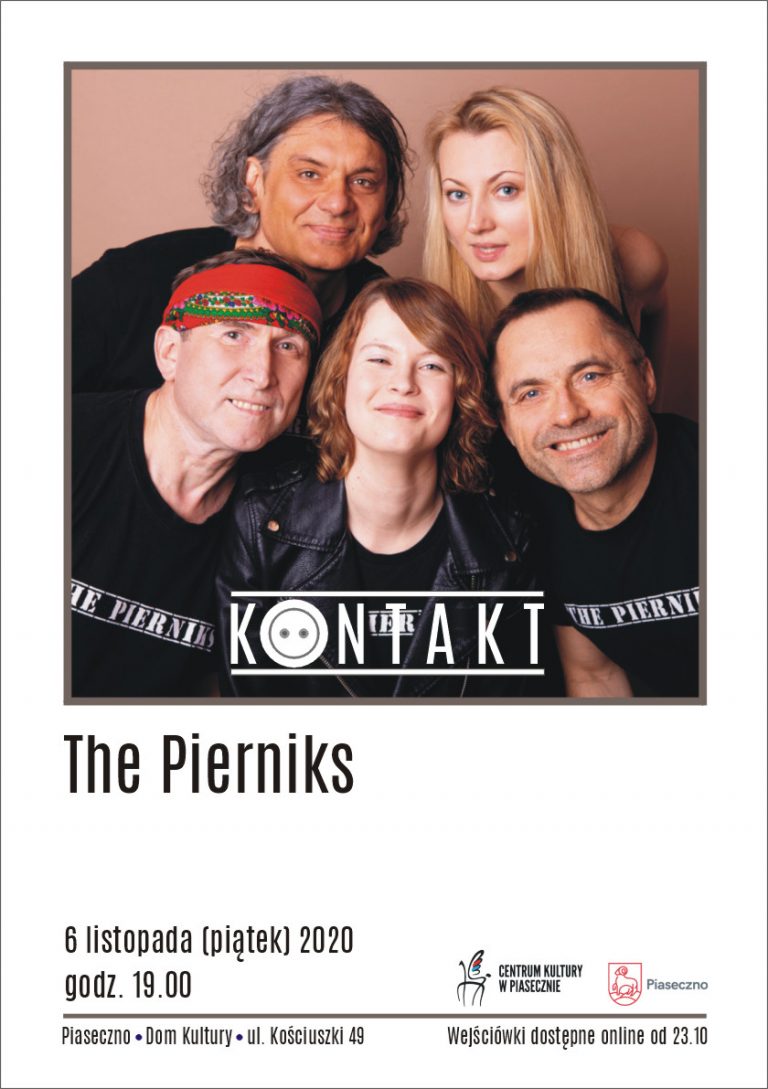 Plakat: koncert The Pierniks