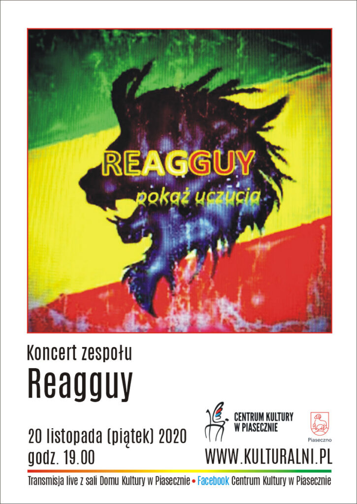 Plakat; REAGGUY