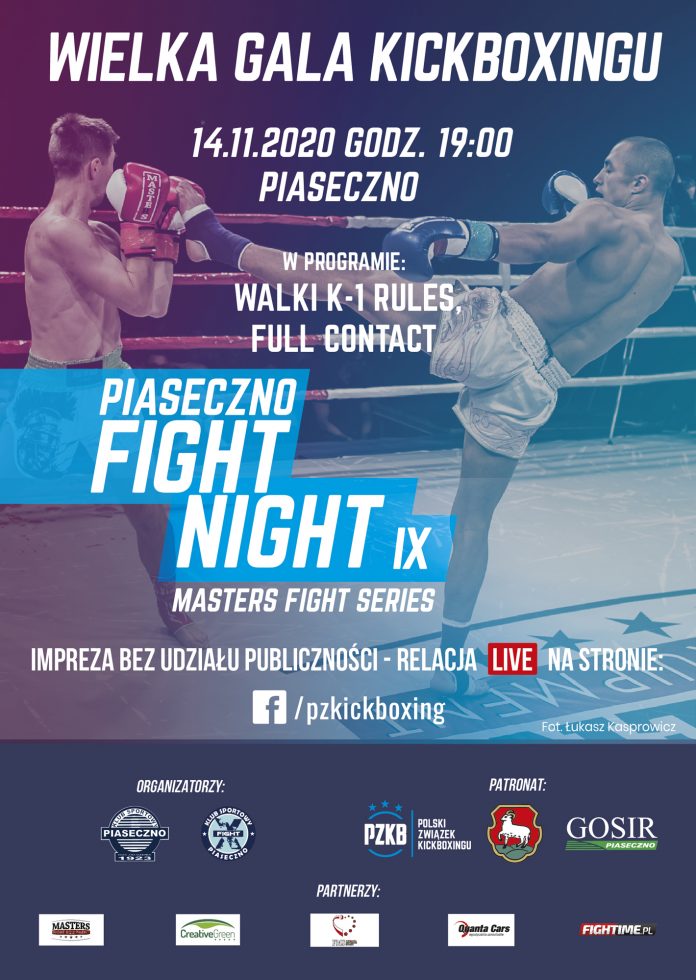 Plakat Piaseczno Fight Night