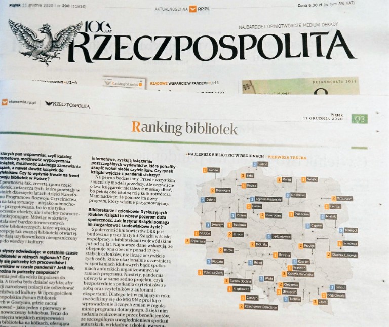 Ranking - strona gazety Rzeczpospolita