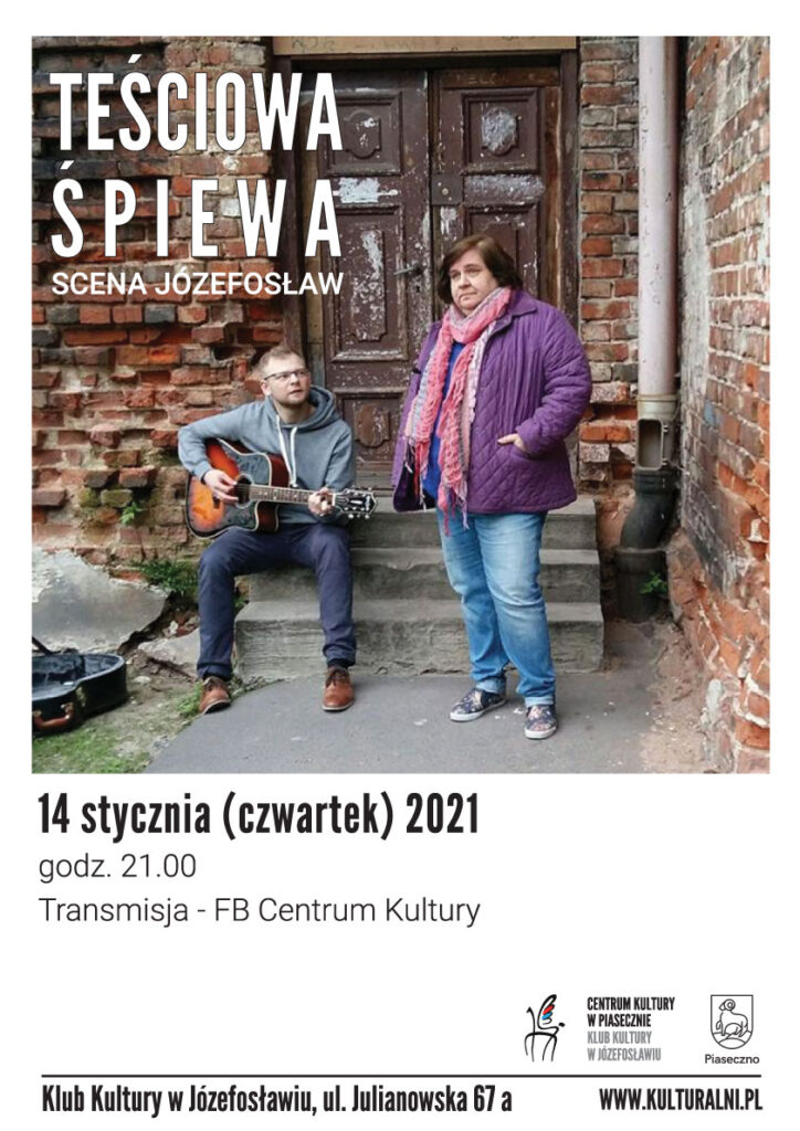 Plakat: Teściowa Śpiewa