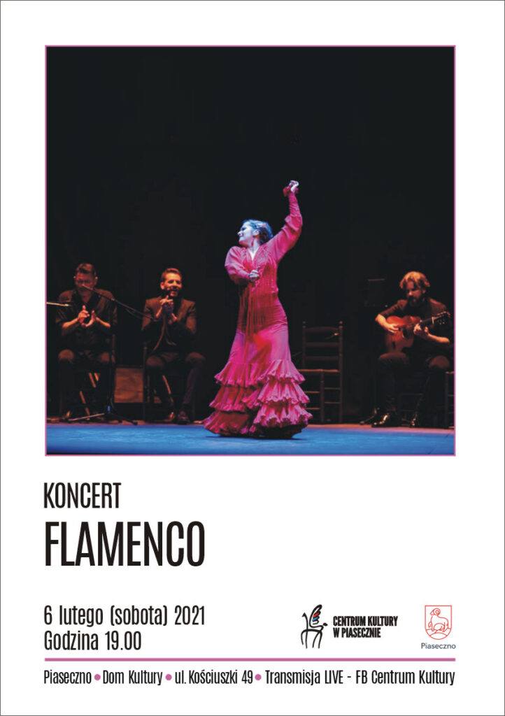 Plakat: Koncert Flamenco