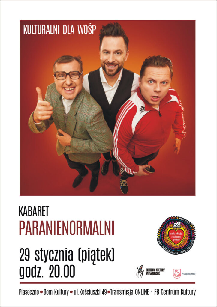 Plakat: Kabaret Paranienormalni