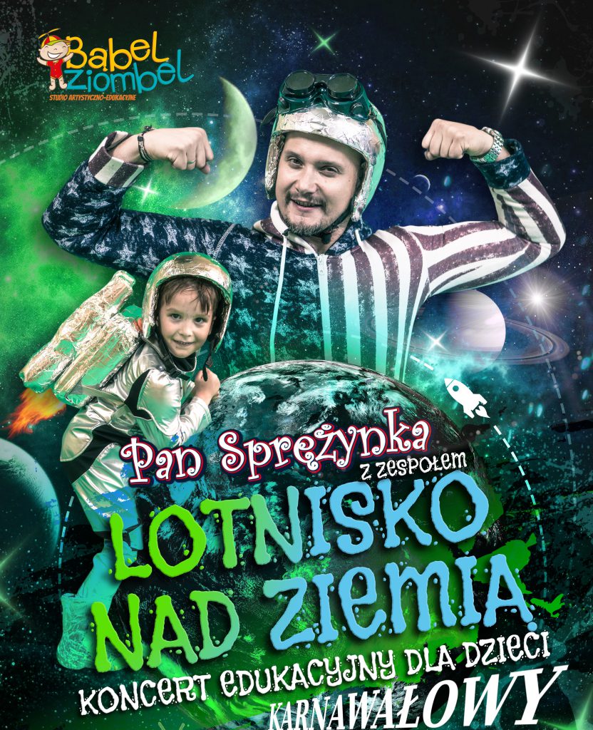 Plakat: Lotnisko nad Ziemią