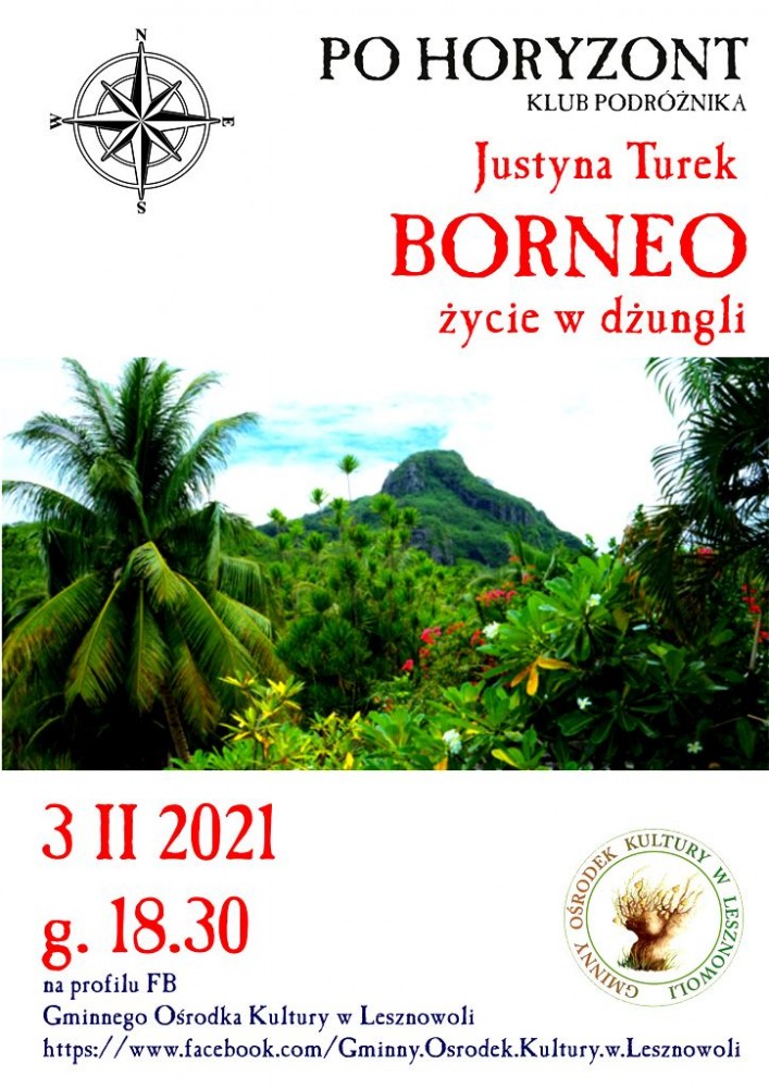 Plakat: Klub Podróżnika - Borneo