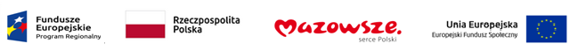 logo Mazowsza - czerwony napis