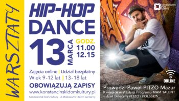 plakat - tancerz