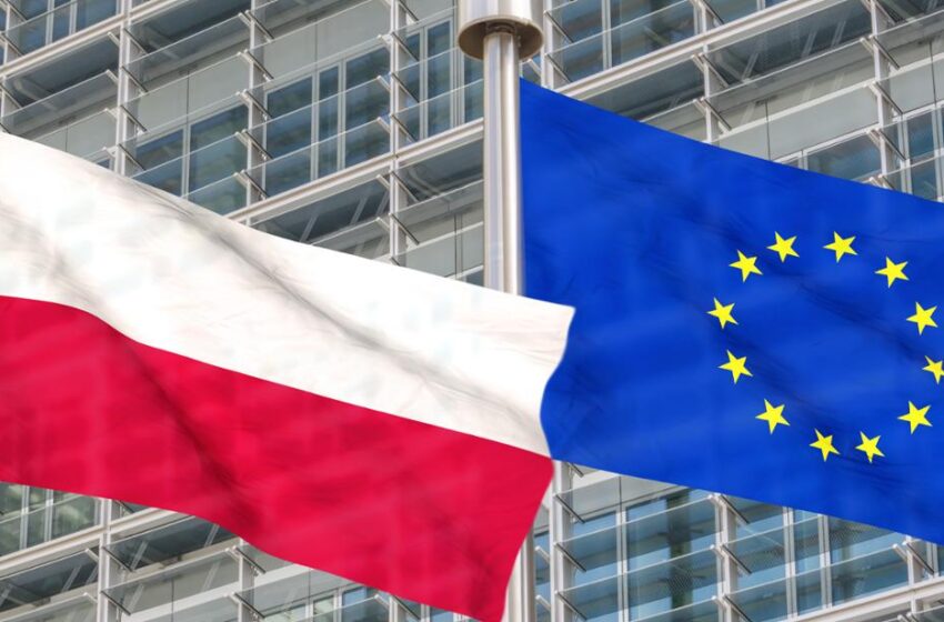 flagiPolski i UE
