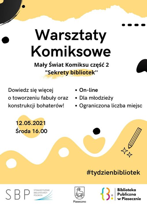 plakat biało beżowy abstrakcyjny