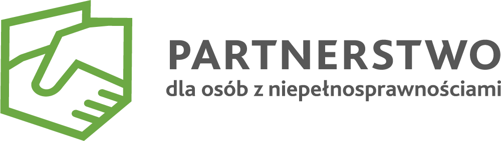 logo projektu - zarys Polski/ uścisk dłoni