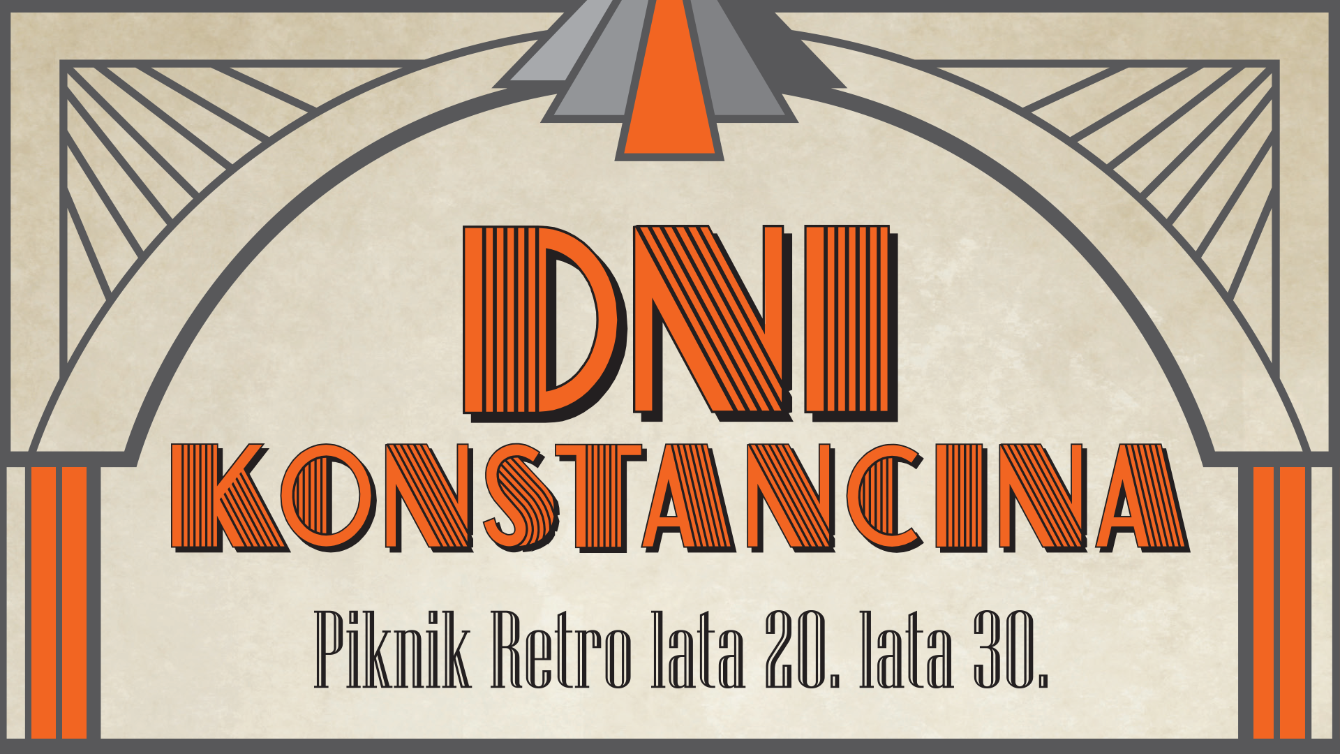 baner z napisem dni konstancina