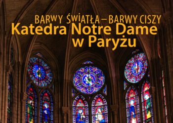 Katedra_Notre_Dame, witraże kolorowe