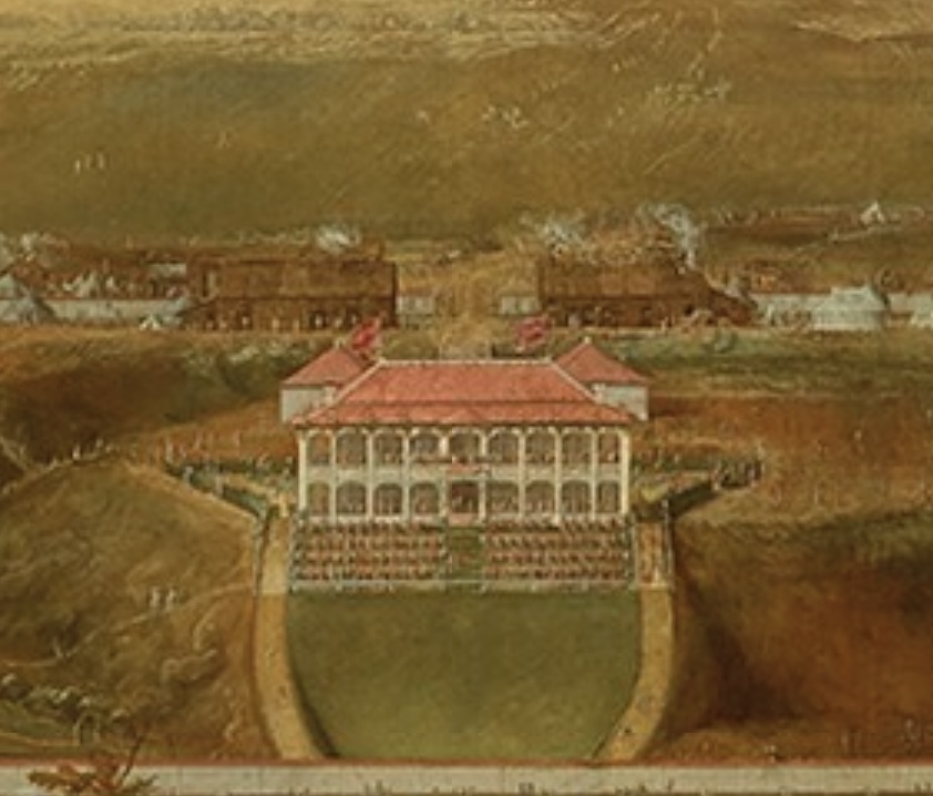 Lustpalais na Królikarni przed przeniesieniem do Piaseczna