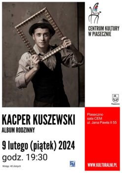 kacper Kuszewski w ramie obrazu