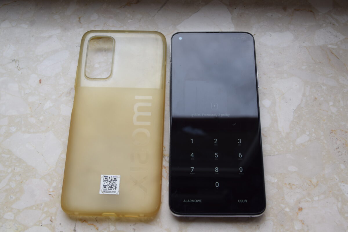 Smartfon Xiaomi Redmi ORG.5314.23.2020 – cena wywoławcza 20 zł (telefon włącza się, blokada ekranu);