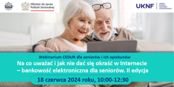 2 seniorów przed laptopem