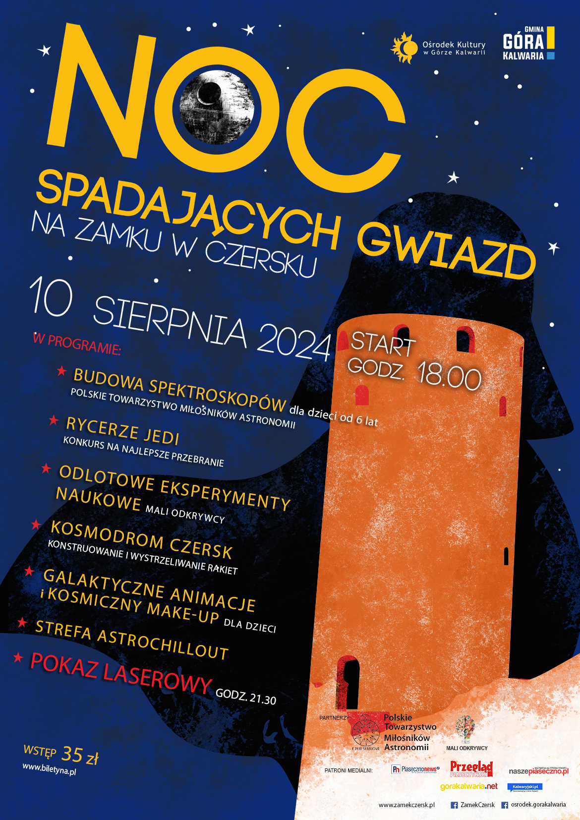 zamek wśród gwiazd