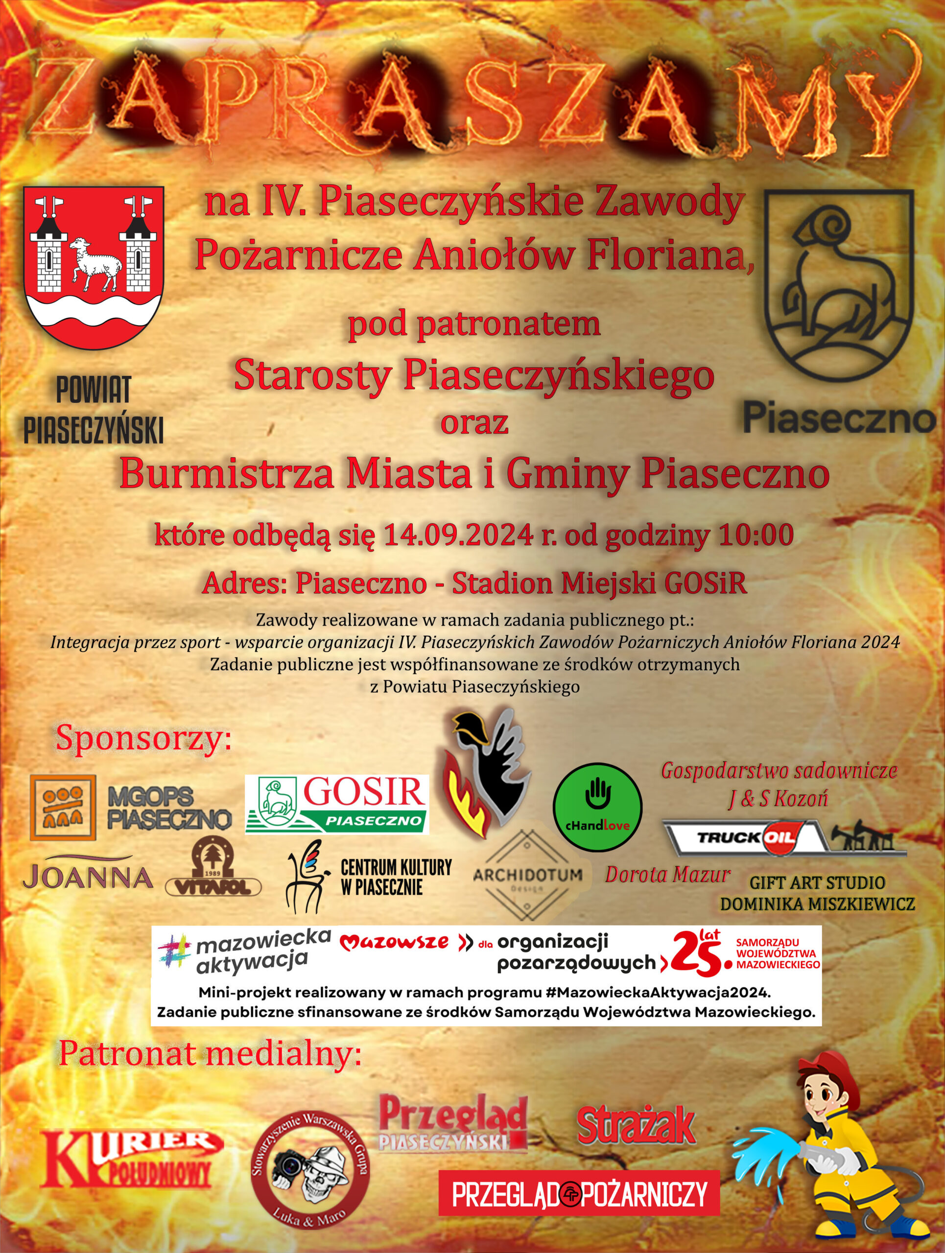 plakat Anioły Floriana