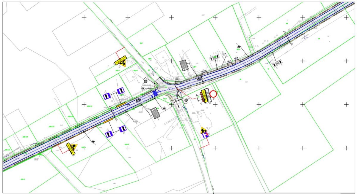 mapa organizacji ruchu