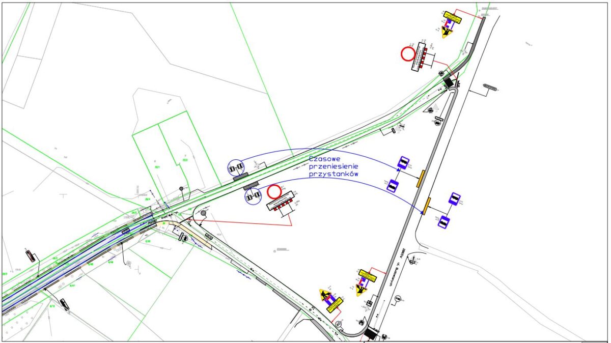 mapa organizacji ruchu