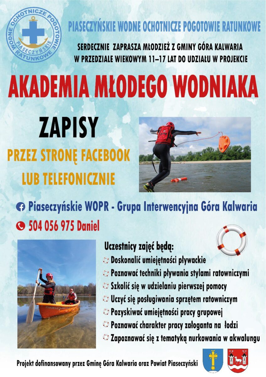 zdjęcia ratowników w wodzie