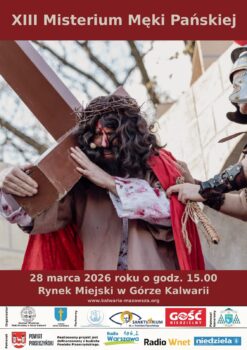 "Jezus" niesie krzyż