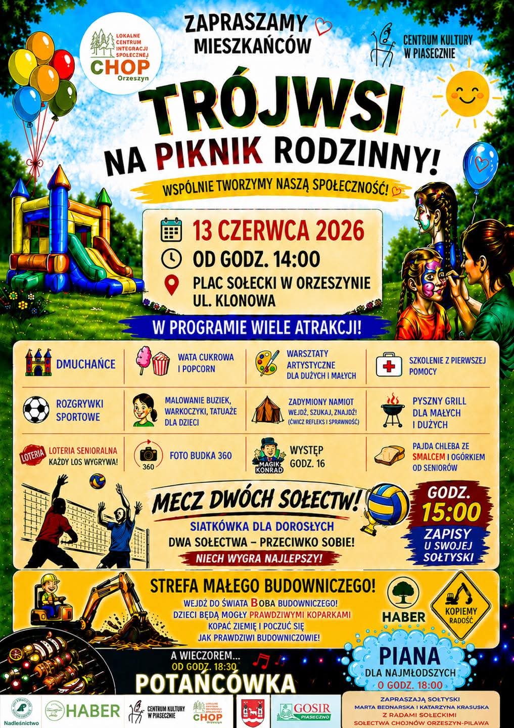 zaproszenie na piknik