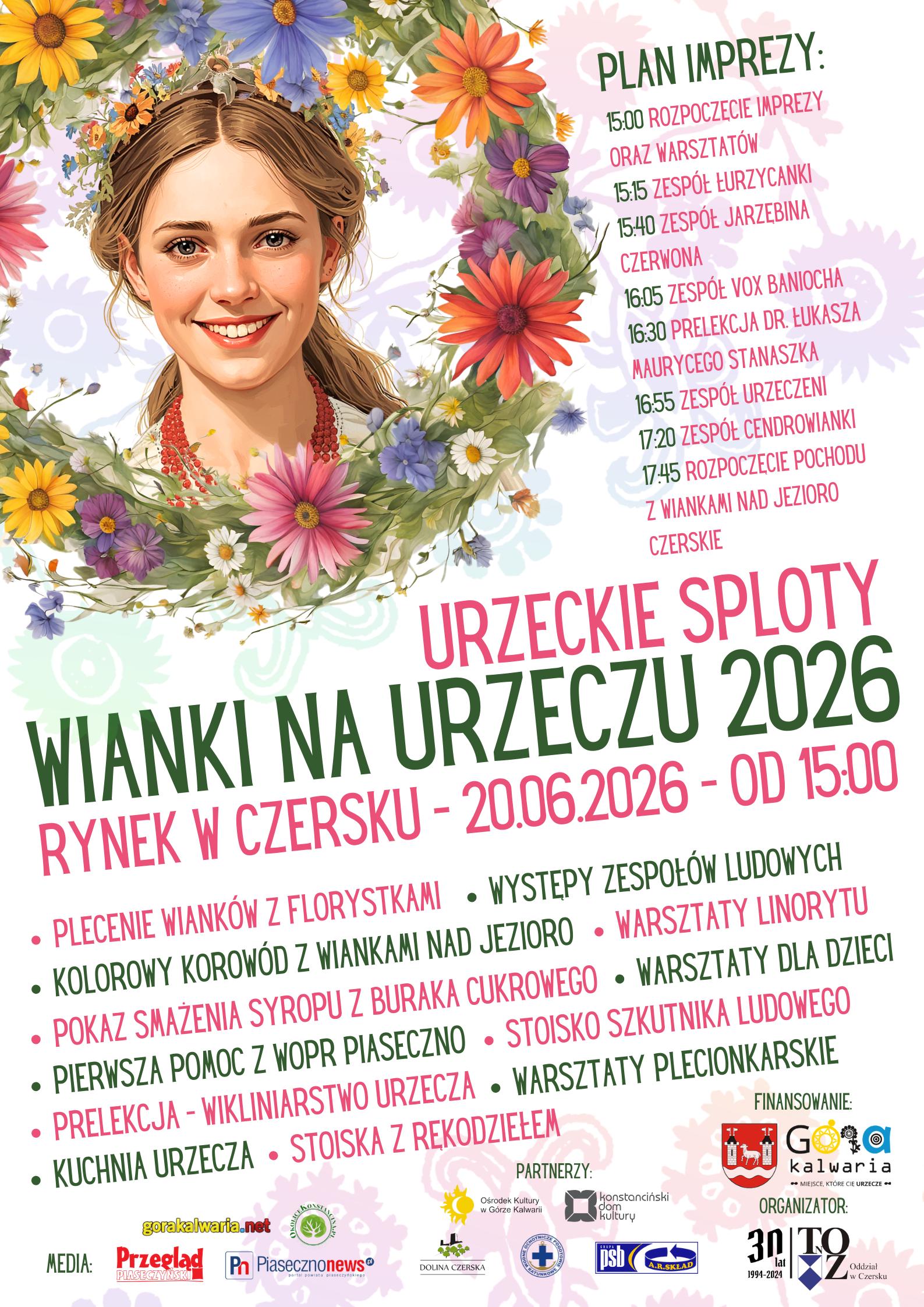 plakat wianki na urzeczu
