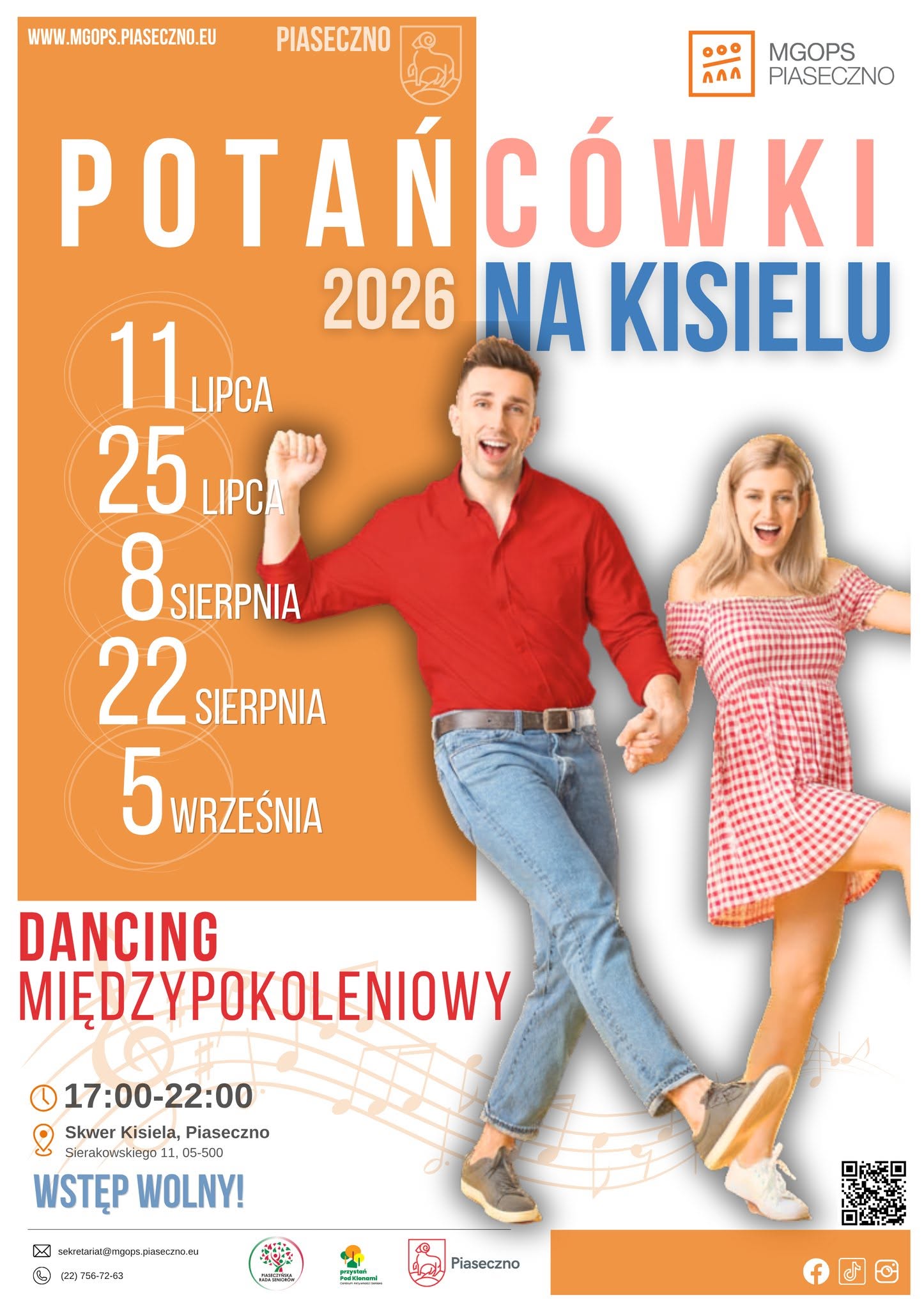 tańczący chłopak i dziewczyna