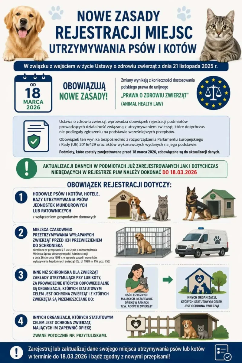 inforrafika dotycząca psów i kotów