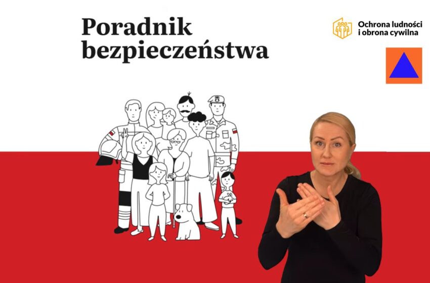  Poradnik bezpieczeństwa w Polskim Języku Migowym