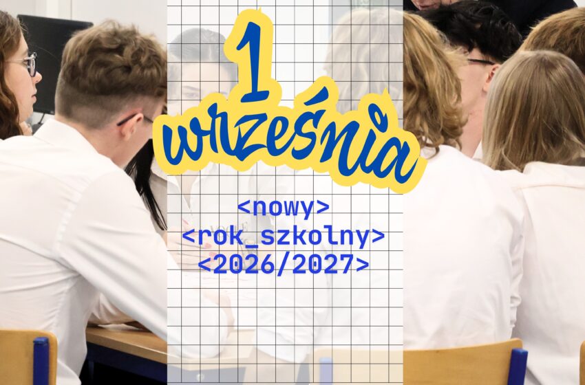 grafika z uczniami w bialych koszulach