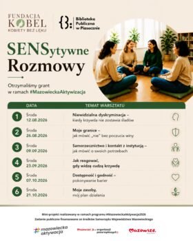 zdjęcie kobiet, daty i tematy warsztatów