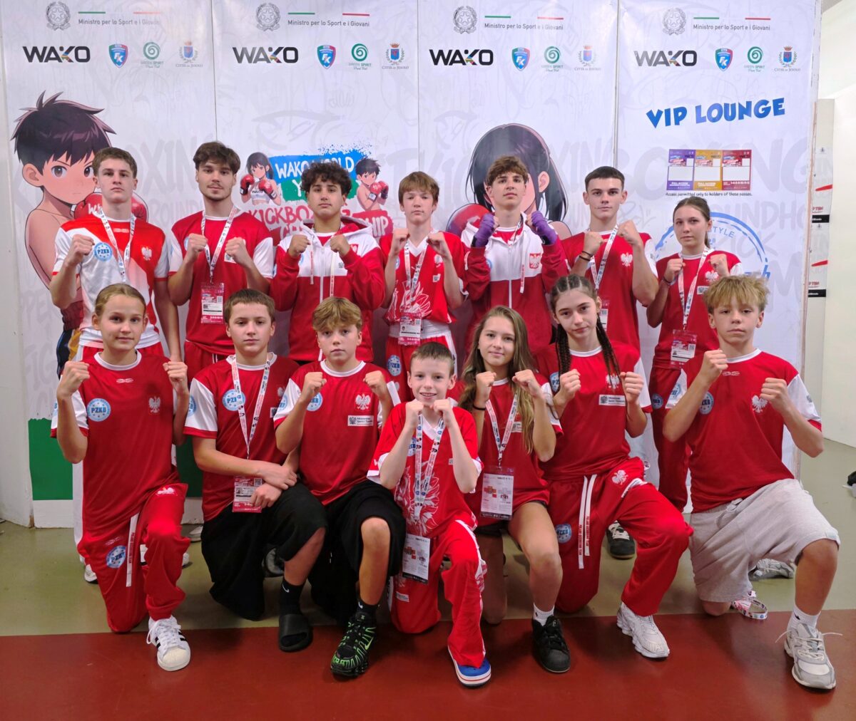2026 MŚ Junior - zdjęcie grupowe KS XFight