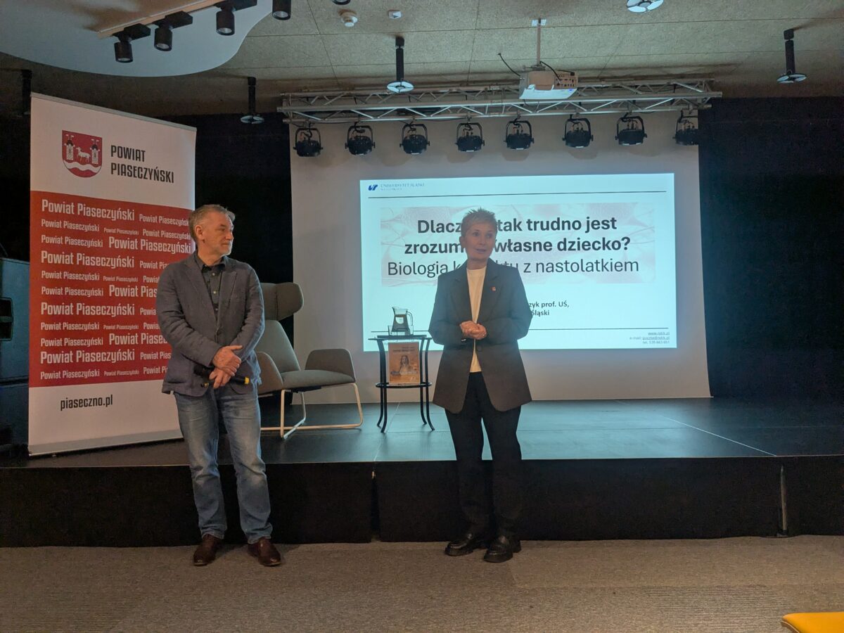 prowadzący ze starostą
