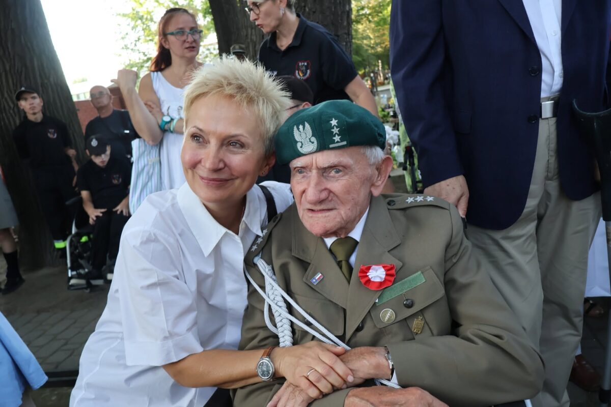 W. Sieradzki ze starostą Lubianiec