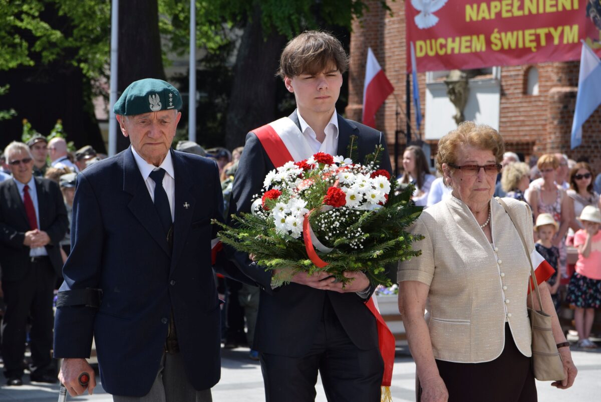 Sieradzki, Jadwiga Szymańska chłopak z kwiatami