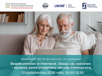 para seniorów przed laptopem